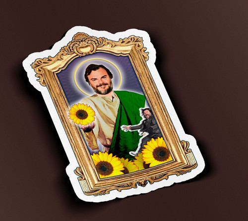 Saint Jack Black Sticker