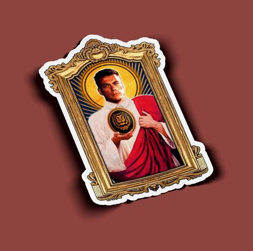 Saint Jean Claude Van Damme Sticker