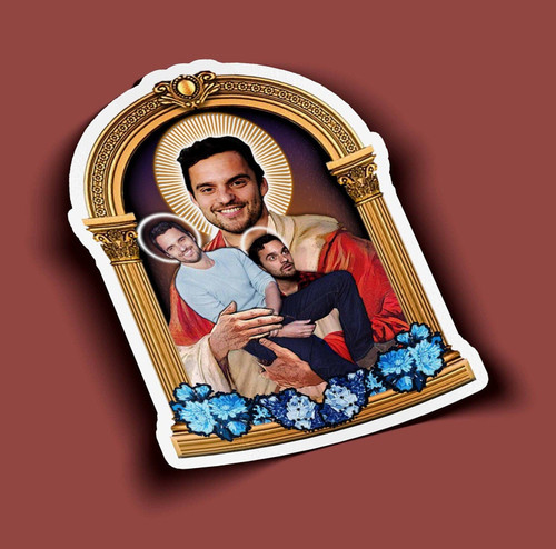 Saint Nick Miller Sticker