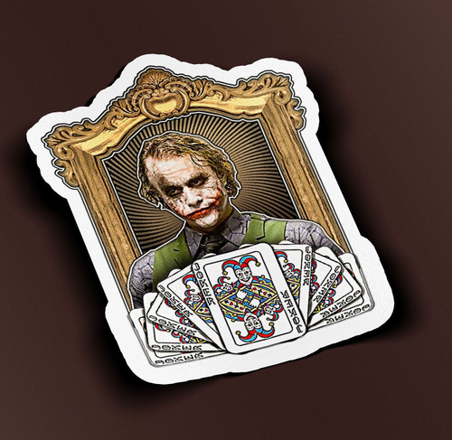 Saint Heath Ledger Joker Sticker