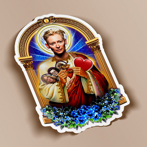 Saint Tilda Swinton Sticker Tilda Swinton Sticker