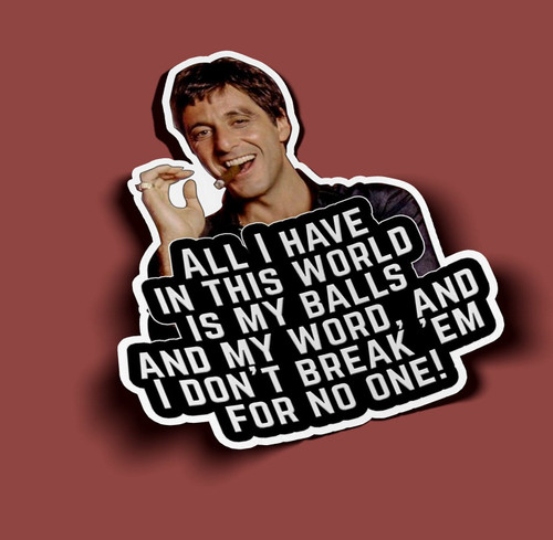 Tony Montana Stickers