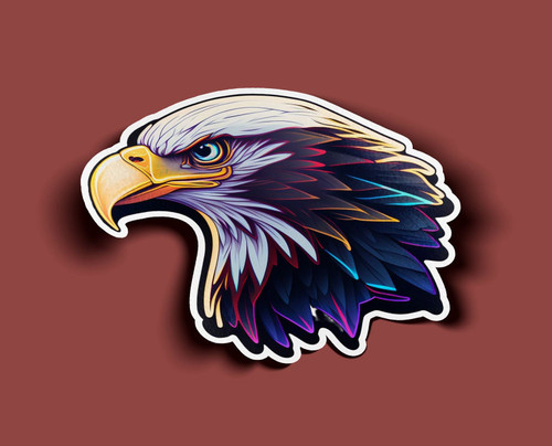 American Eagle Stickers - USA Sticker