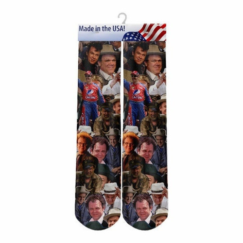 John C. Reilly Socks - Step Brother Socks - Talladega Nights Socks