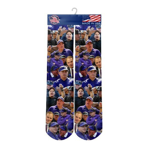 Gary Patterson Socks TCU Socks