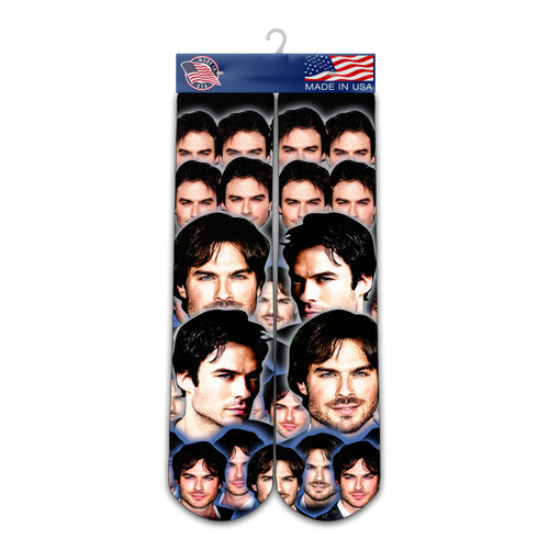 Ian Somerhalder Socks - Custom Socks