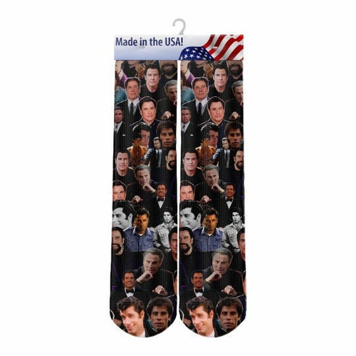 John Travolta Socks - John Travolta Grease - Pulp Fiction