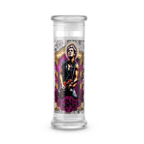 Saint Bruce Springsteen Candle