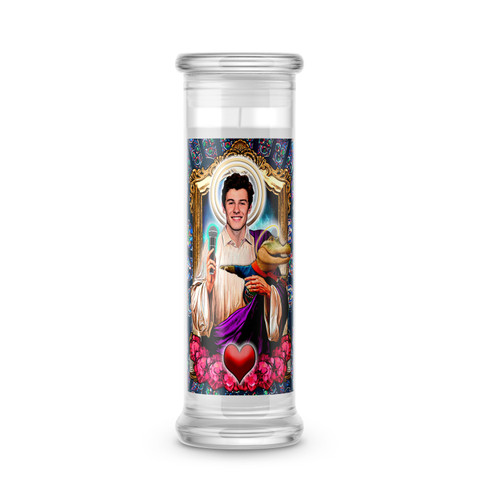 Shawn Mendes Candle Saint Shawn Mendes Prayer Candle