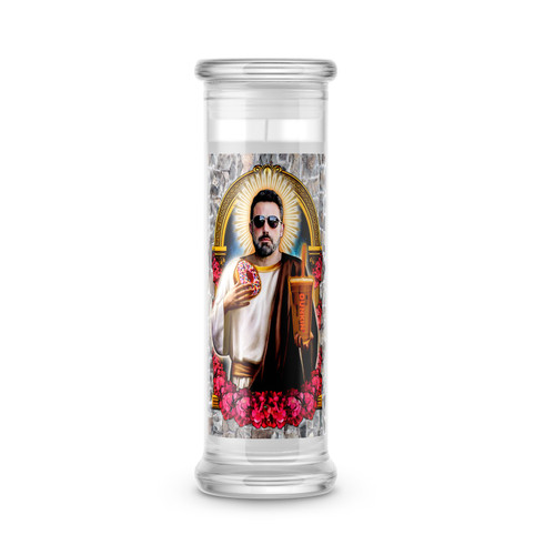 Saint Ben Affleck Candle  - Ben Affleck Dunkin Candle - Ben Affleck Candle