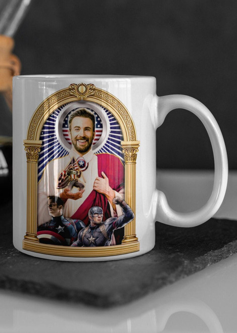 Saint Chris Evans Mug - Chris Evans Cup