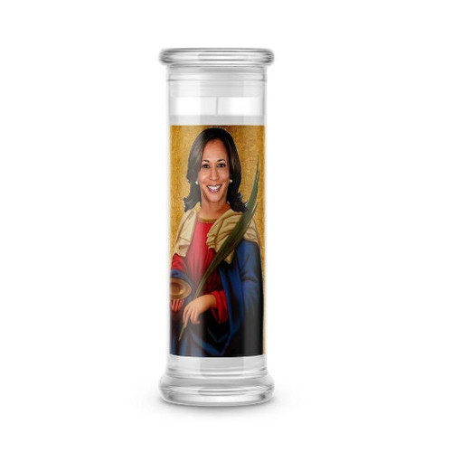 Saint Kamala Harris Candle Kamala Harris Prayer Candle