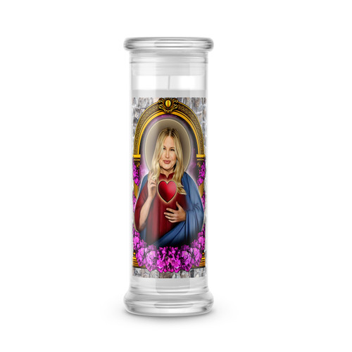 Saint Jennifer Coolidge Candle Jennifer Coolidge Prayer Candle Jennifer Coolidge Candle