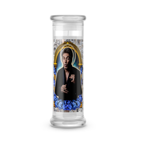 Saint Al Pacino Candle Saint Al Pacino Prayer Candle