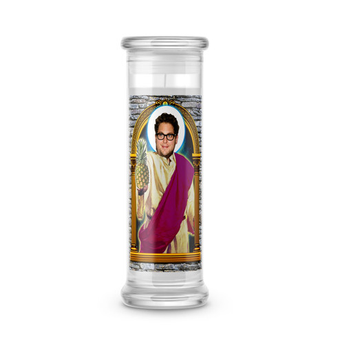 Saint Jonah Hill Candle Saint Jonah Hill Prayer Candle