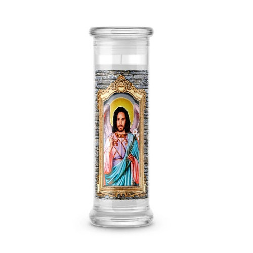 Saint Jared Leto Candle Saint Jared Leto Prayer Candle