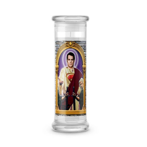 Saint Henry Cavill Candle Saint Henry Cavill Prayer Candle