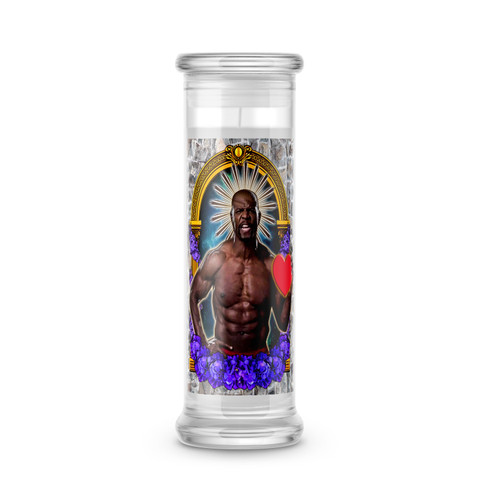 Saint Terry Crews Candle Terry Crews Sticker