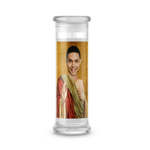 Saint Trevor Noah Candle Trevor Noah Prayer Candle Trevor Noah Sticker