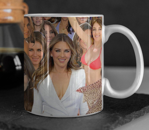 Elizabeth Hurley Mug - Elizabeth Hurley Coffee Cup