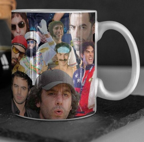 Sacha Baron Cohen Mug - Sacha Baron Cohen Coffee Cup - Borat Cup