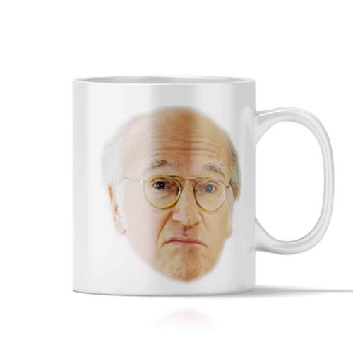 Larry David Mug - Larry David Coffee Cup - Latte Larry's Mug
