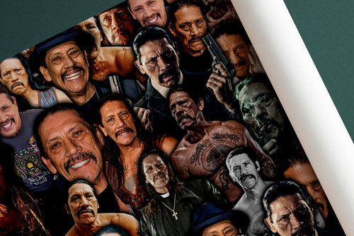 Danny Trejo Wrapping Paper - Custom Wrapping Paper - Danny Trejo Gift Wrap