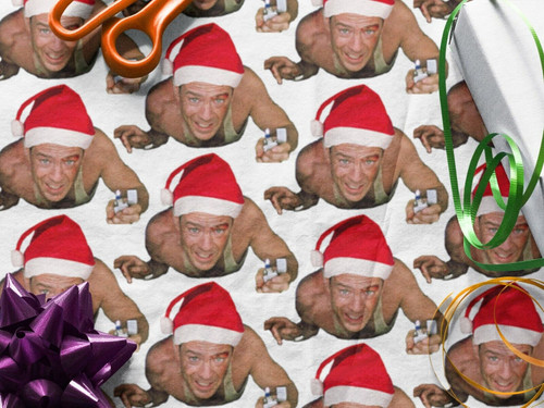 Die Hard Wrapping Paper
