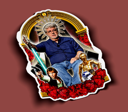 Saint George Lucas Sticker