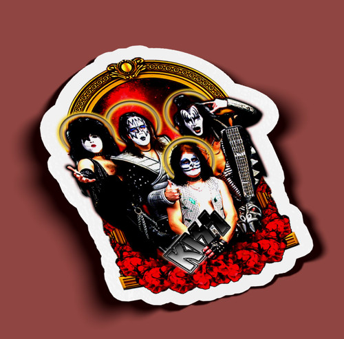 Saint Kiss Sticker