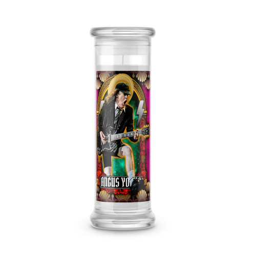 Saint Angus Young Candle