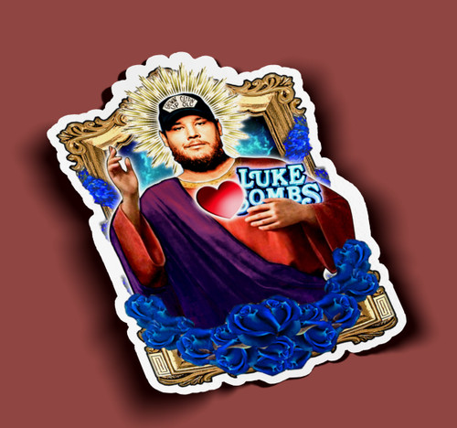 Saint Luke Combs Sticker