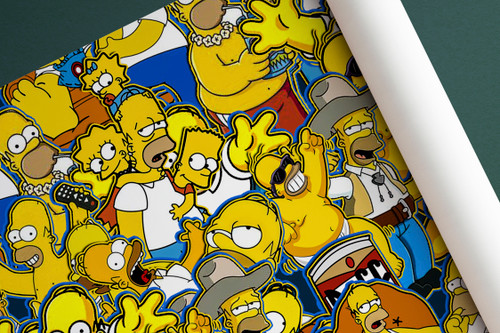 Homer Simpson Wrapping Paper