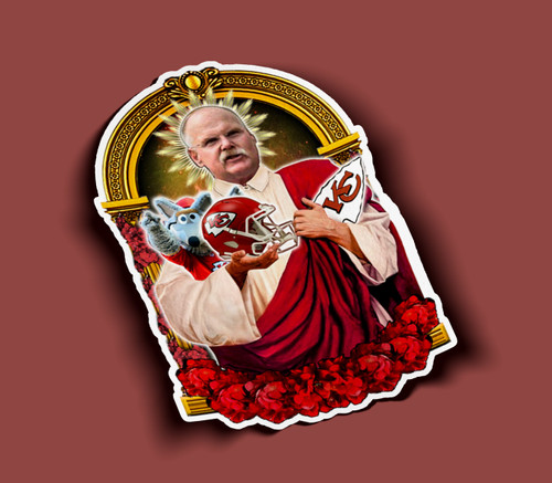 Saint Andy Reid Sticker