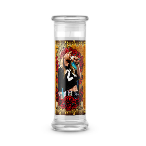 Saint Axl Rose Candle