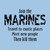 Join The Marines. Travel To Exotic Places. Meet New People. Then Kill Them T-Shirt