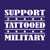 Support Tattooed Military Shirt