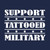 Support Tattooed Military Shirt