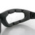 Foamerz 2 Sunglasses, Blk Frame, Anti-fog Clear, ANSI Z87