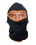 Black W/ Orange Outline Ski Mask