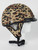 DOT Leopard Shorty Motorcycle Helmet