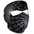 FULL MASK NEOPRENE SPIDER WEB GLOW IN THE DARK-WNFM057G