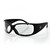 COLORADO SUNGLASS WITH FOAM MATTE BLACK FRAME CLEAR LENS-EZCO001C