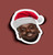 Daniel Kaluuya Santa Sticker