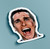 Christian Bale American Psycho Sticker