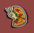 Peace Out Pizza Stickers - Peace Sticker - Pizza Lover Sticker