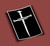 Nail Cross Christian Sticker