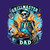 Grillmaster Dad, Skeleton Grilling T-Shirt