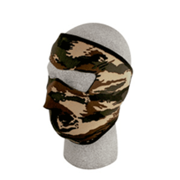 Tigerstripe Camouflage Neoprene Face Mask