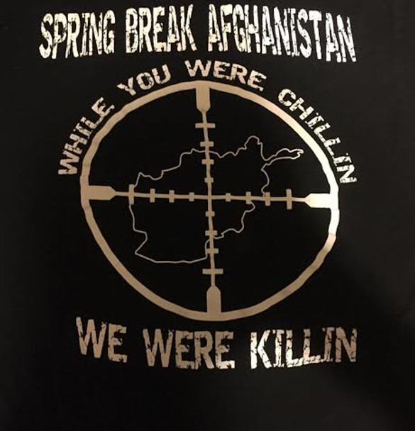 SPRING BREAK AFGHANISTAN
While You Were Chillin
WE WERE KILLIN T-Shirt